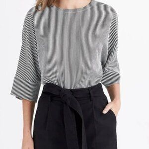 VETTA Capsule The Boyfriend Shirt Stripped Size M